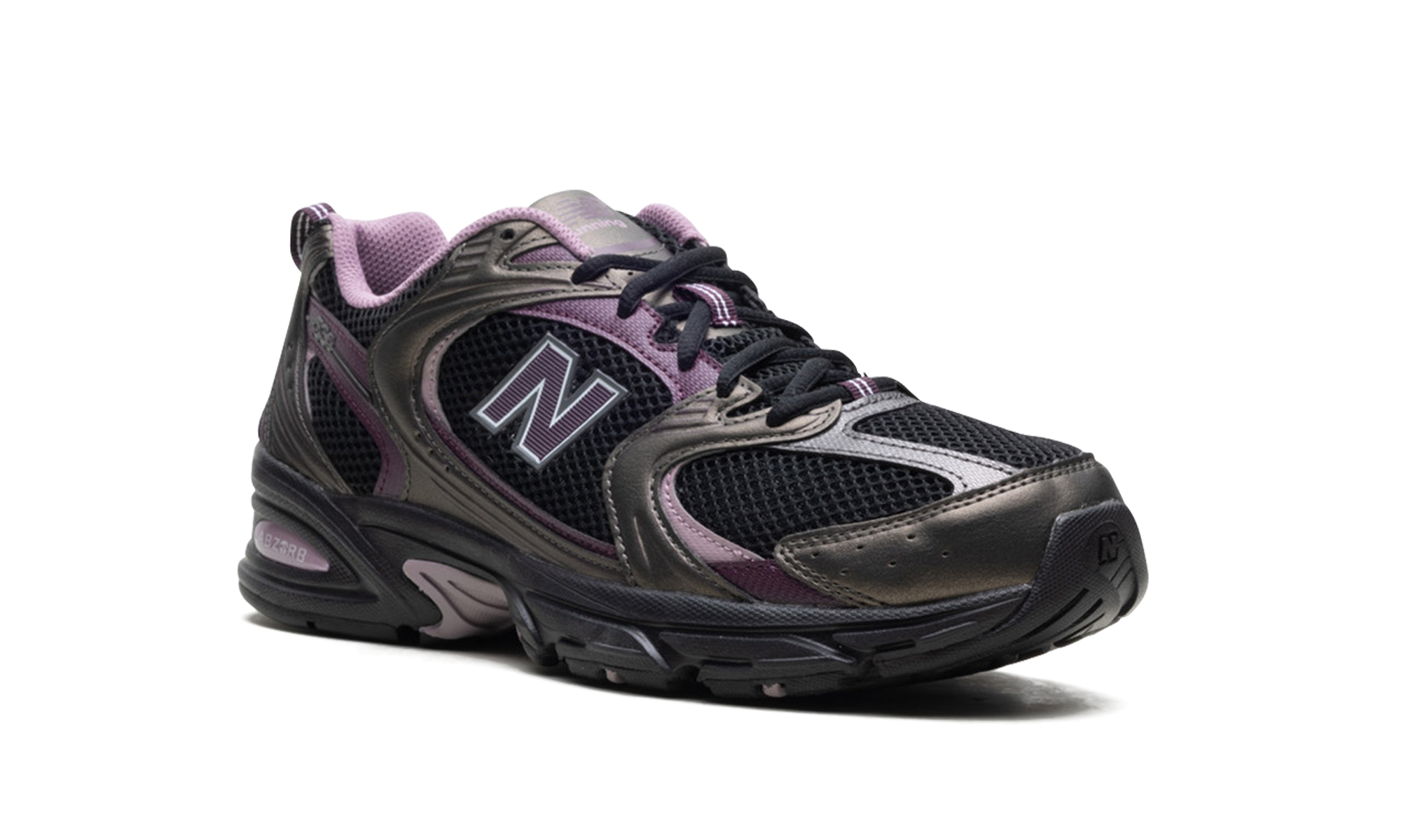 530 "Black Metallic Plum Brown"