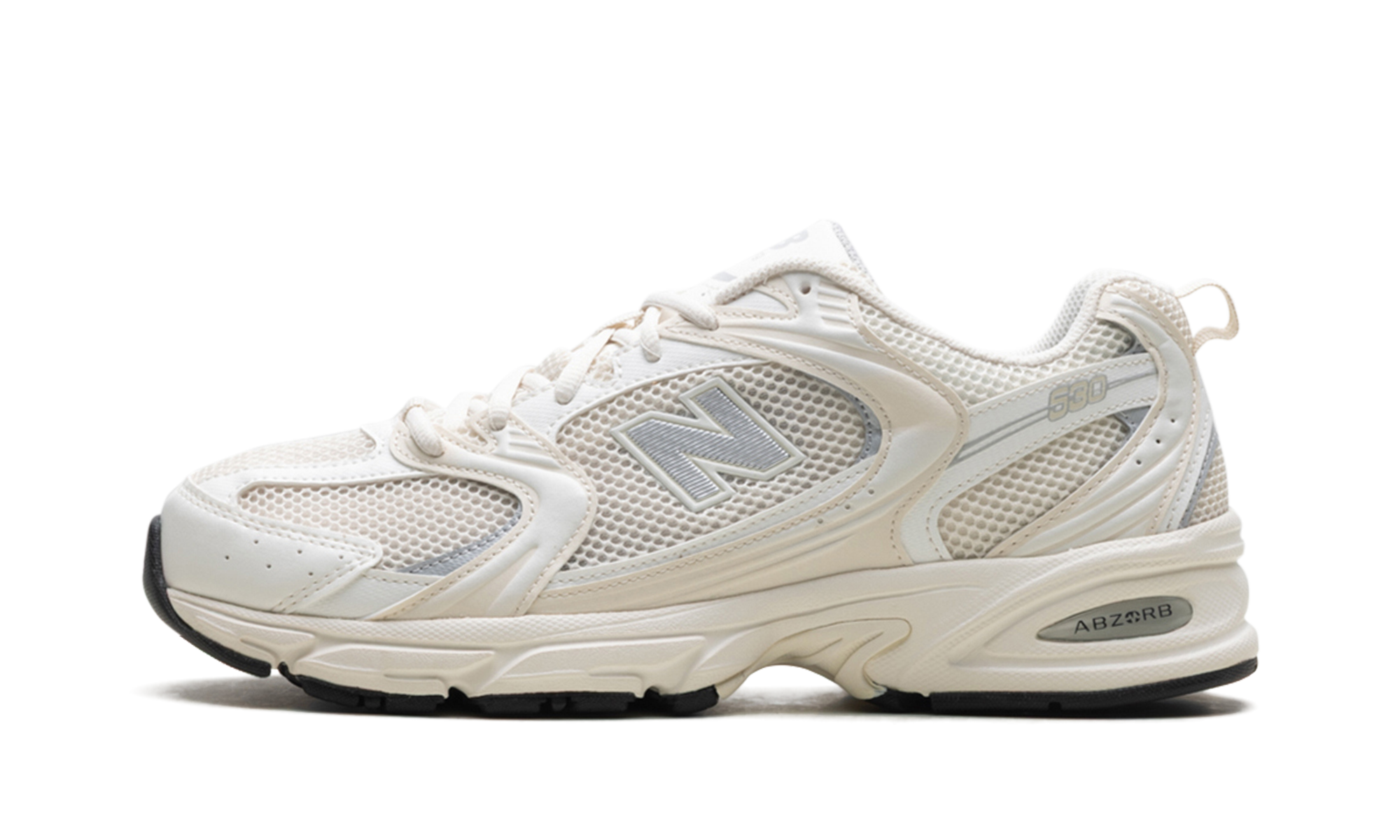 530 "Cream White Silver"