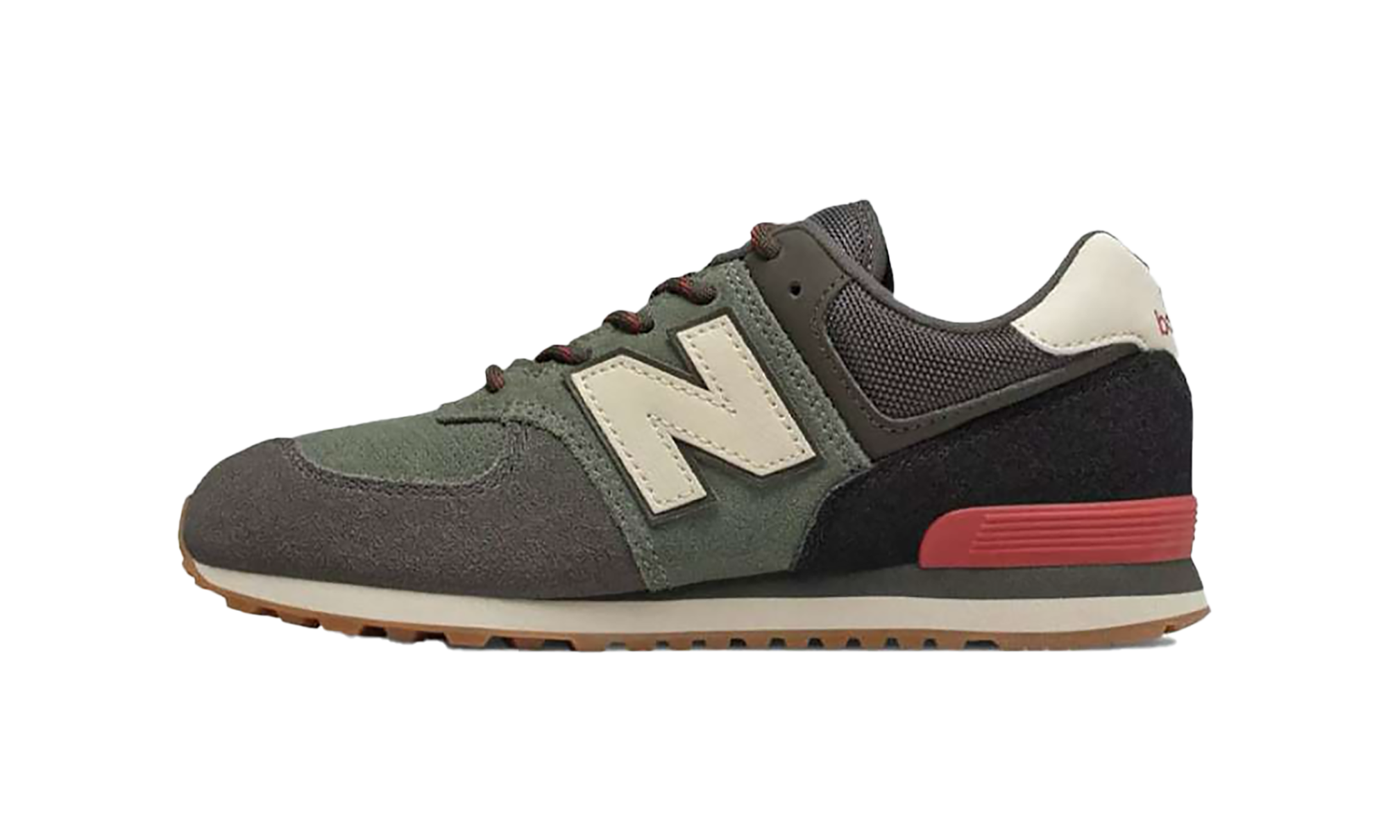 574 "Camo Green Team Red"