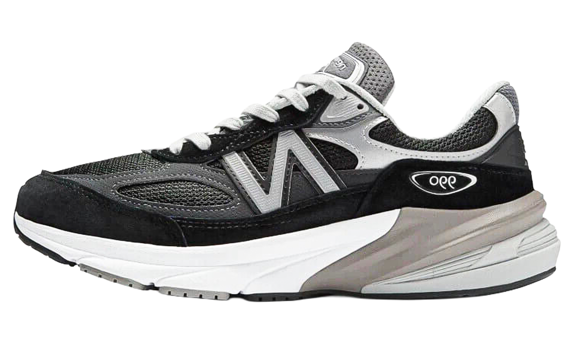 990v6 Made In Usa "4e Wide - Black Silver"