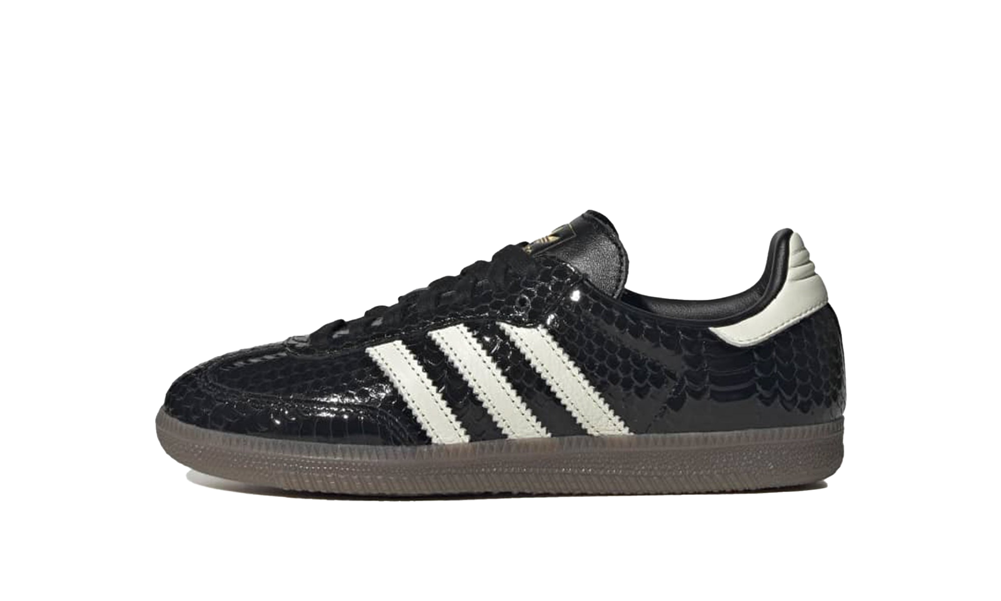 Adidas Samba OG Wnns "Patent Snakeskin Black Off White"