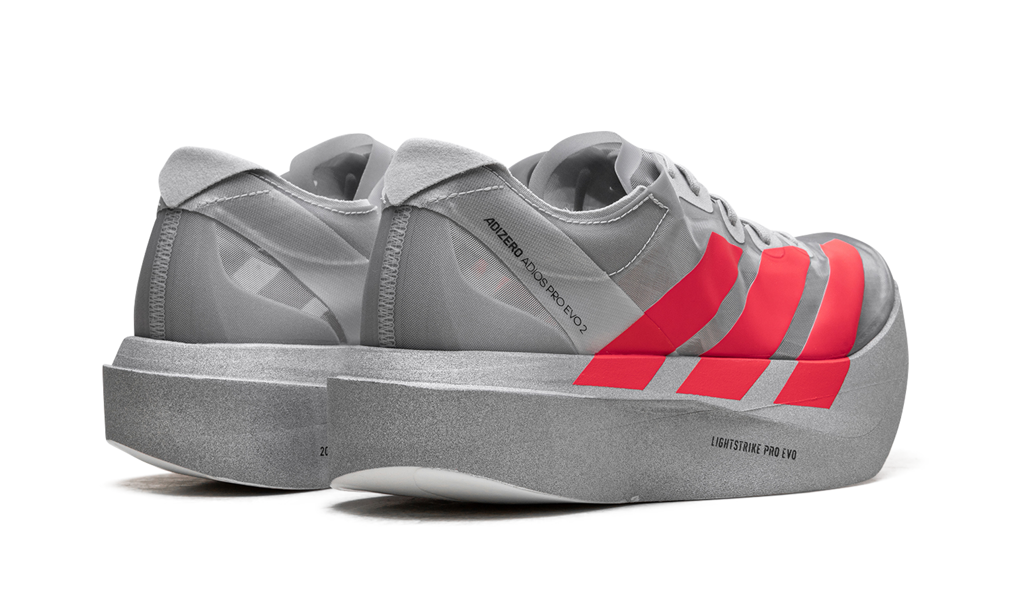 Adizero Adios Pro Evo 2 "Silver Metallic/lucid Red/grey Two"