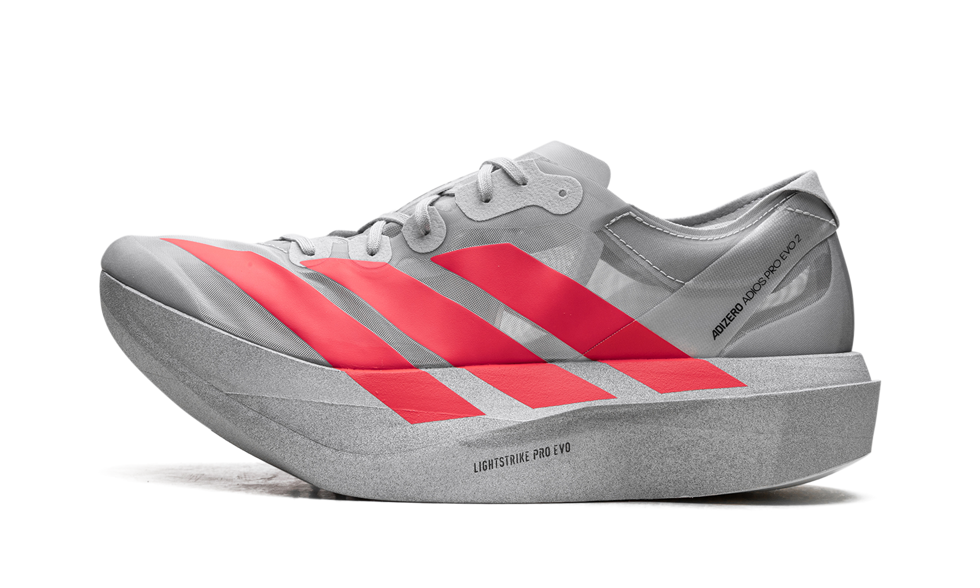 Adizero Adios Pro Evo 2 "Silver Metallic/lucid Red/grey Two"