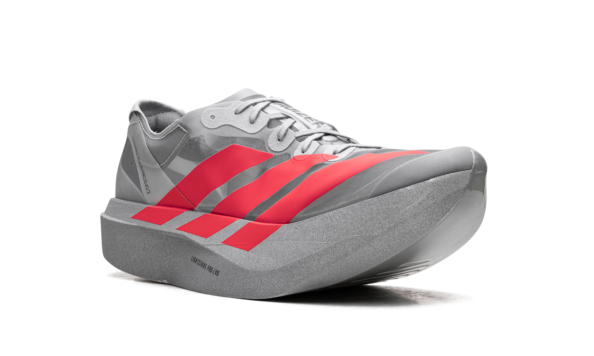 Adizero Adios Pro Evo 2 "Silver Metallic/lucid Red/grey Two"