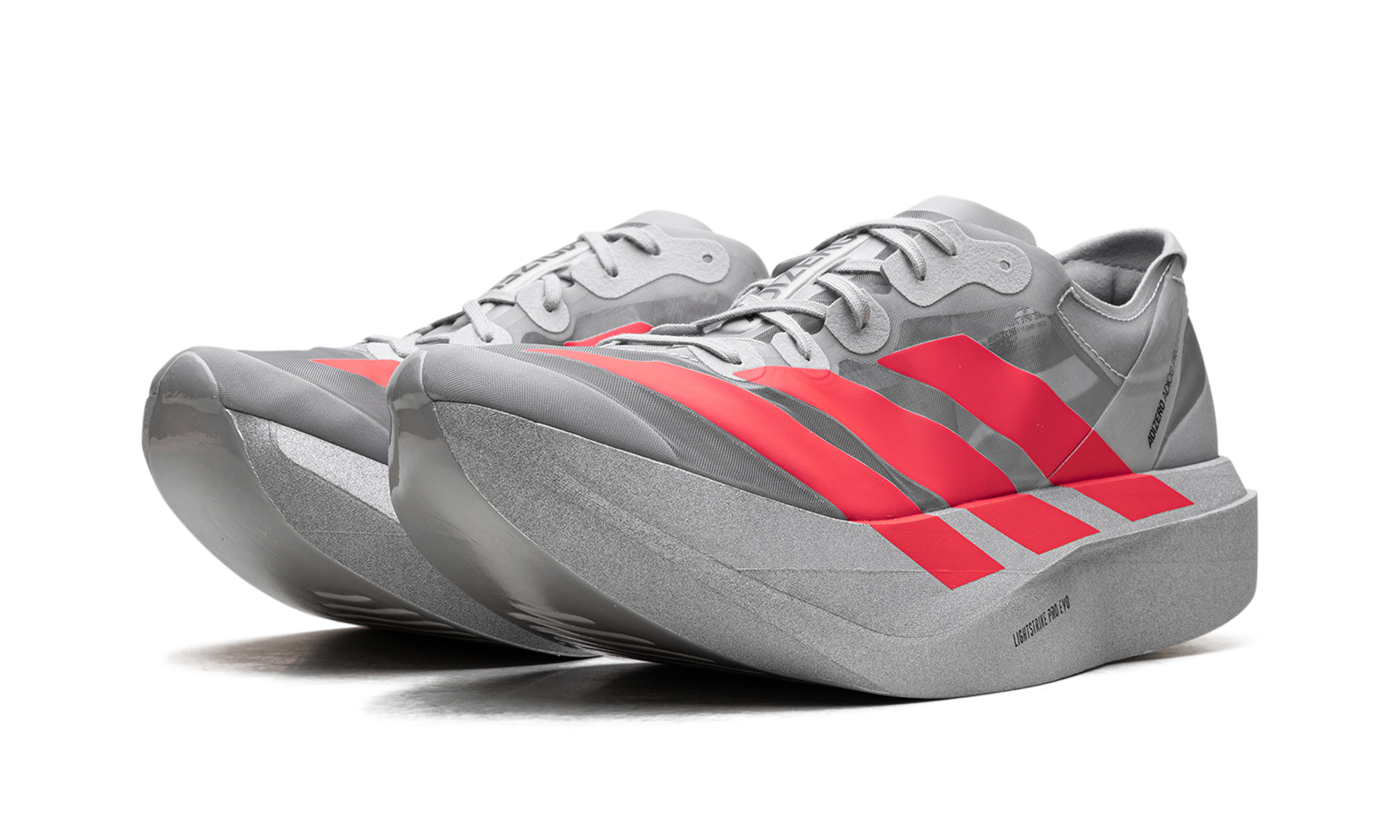 Adizero Adios Pro Evo 2 "Silver Metallic/lucid Red/grey Two"