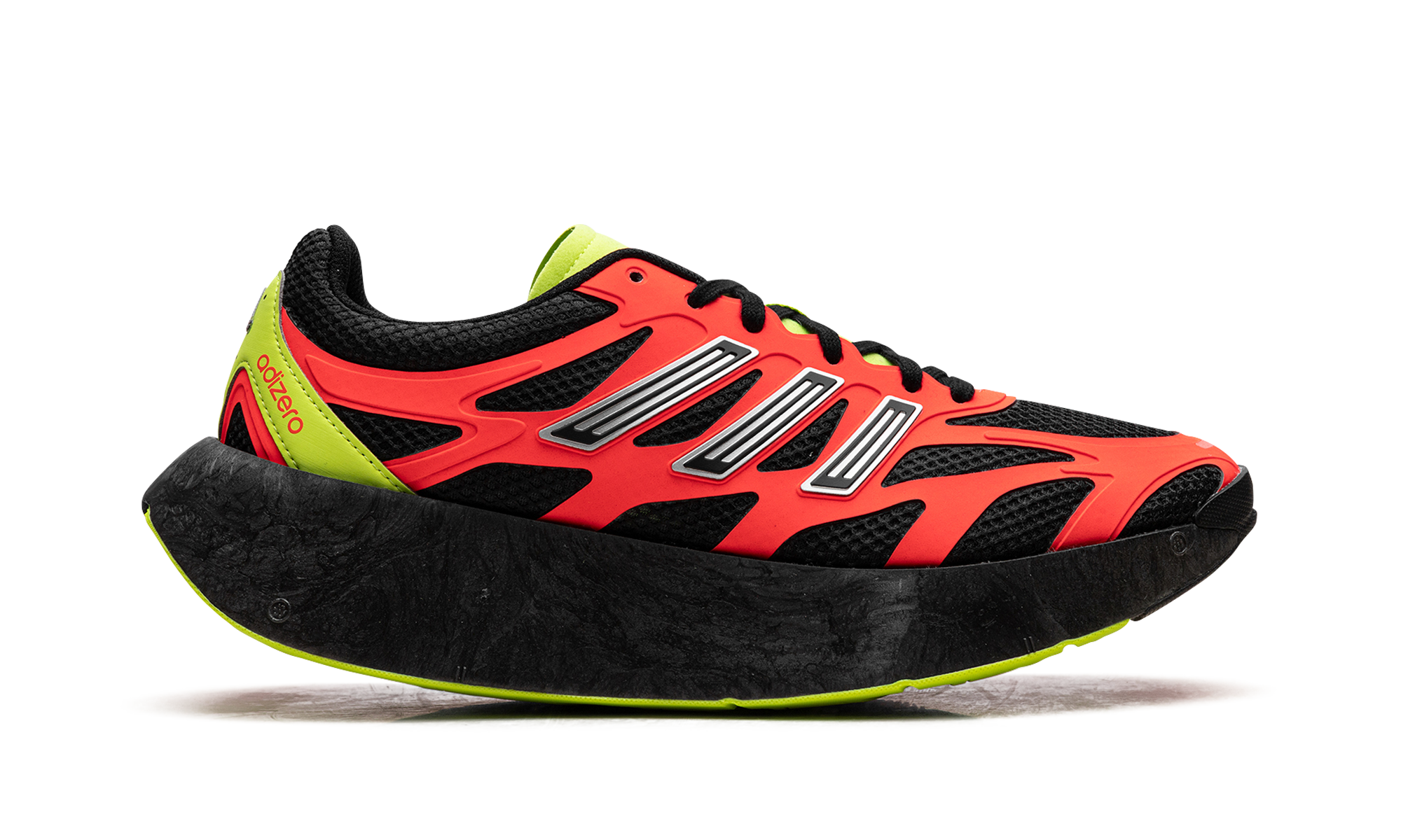 Adizero Aruku "Carbon Black Solar Red"