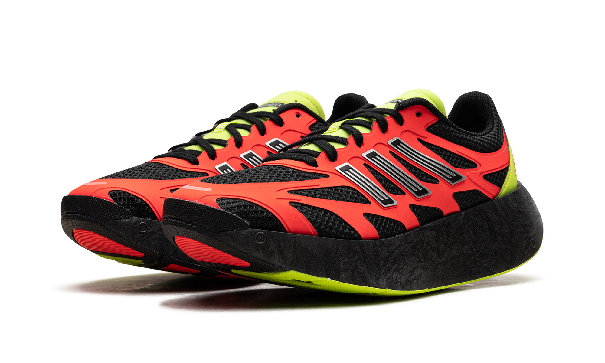 Adizero Aruku "Carbon Black Solar Red"