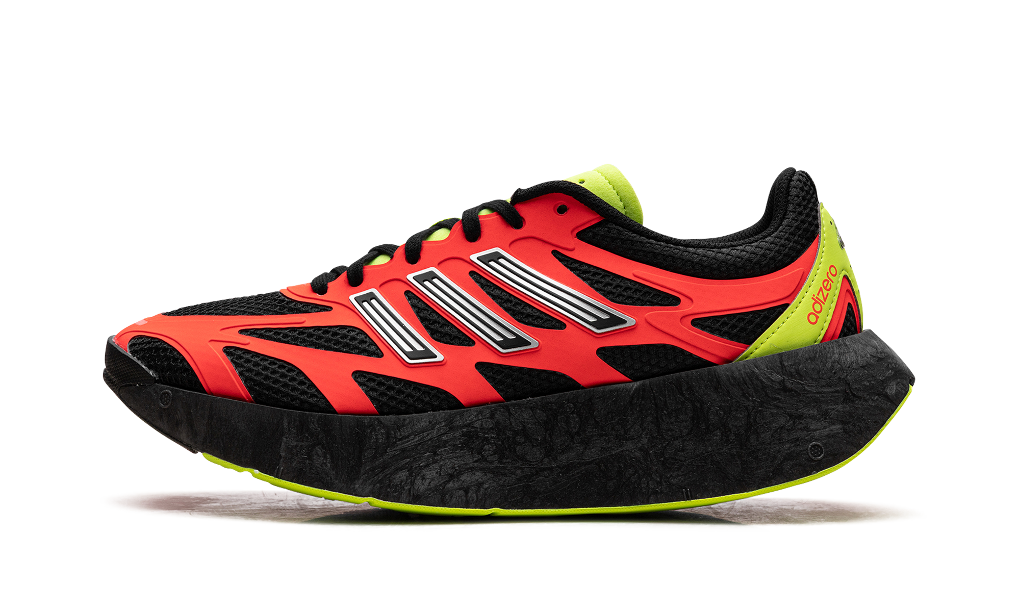 Adizero Aruku "Carbon Black Solar Red"