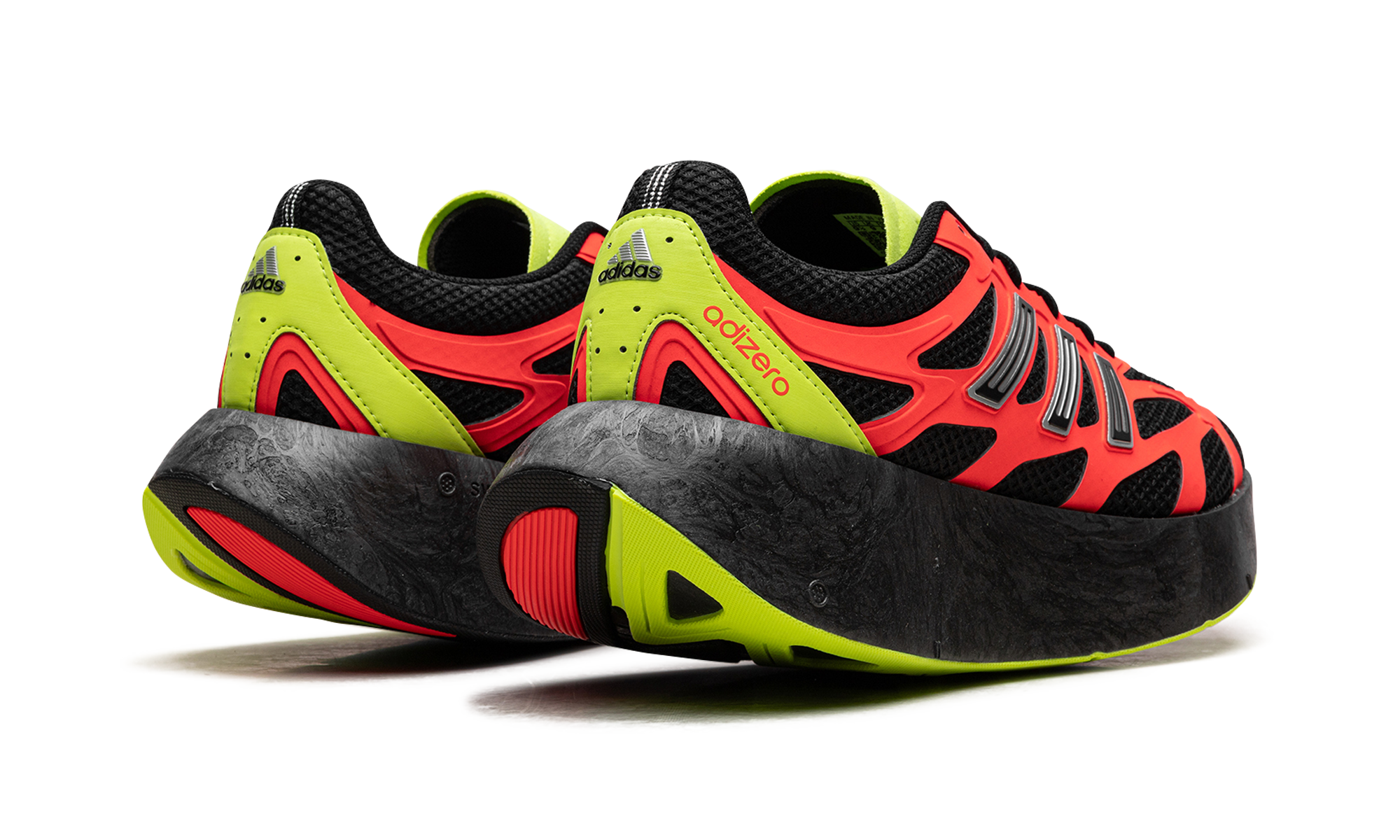 Adizero Aruku "Carbon Black Solar Red"