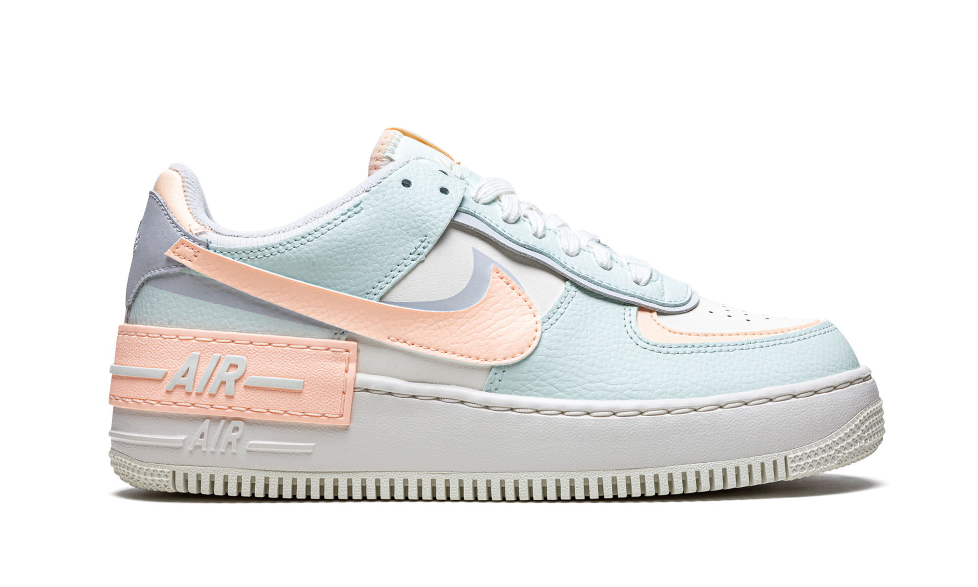 Af1 Shado Women "Barely Green / Crimson Tint"