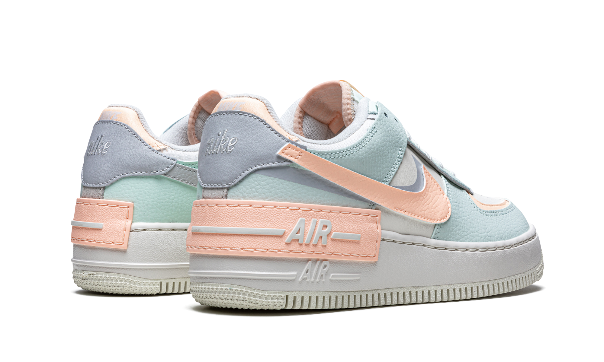 Af1 Shado Women "Barely Green / Crimson Tint"