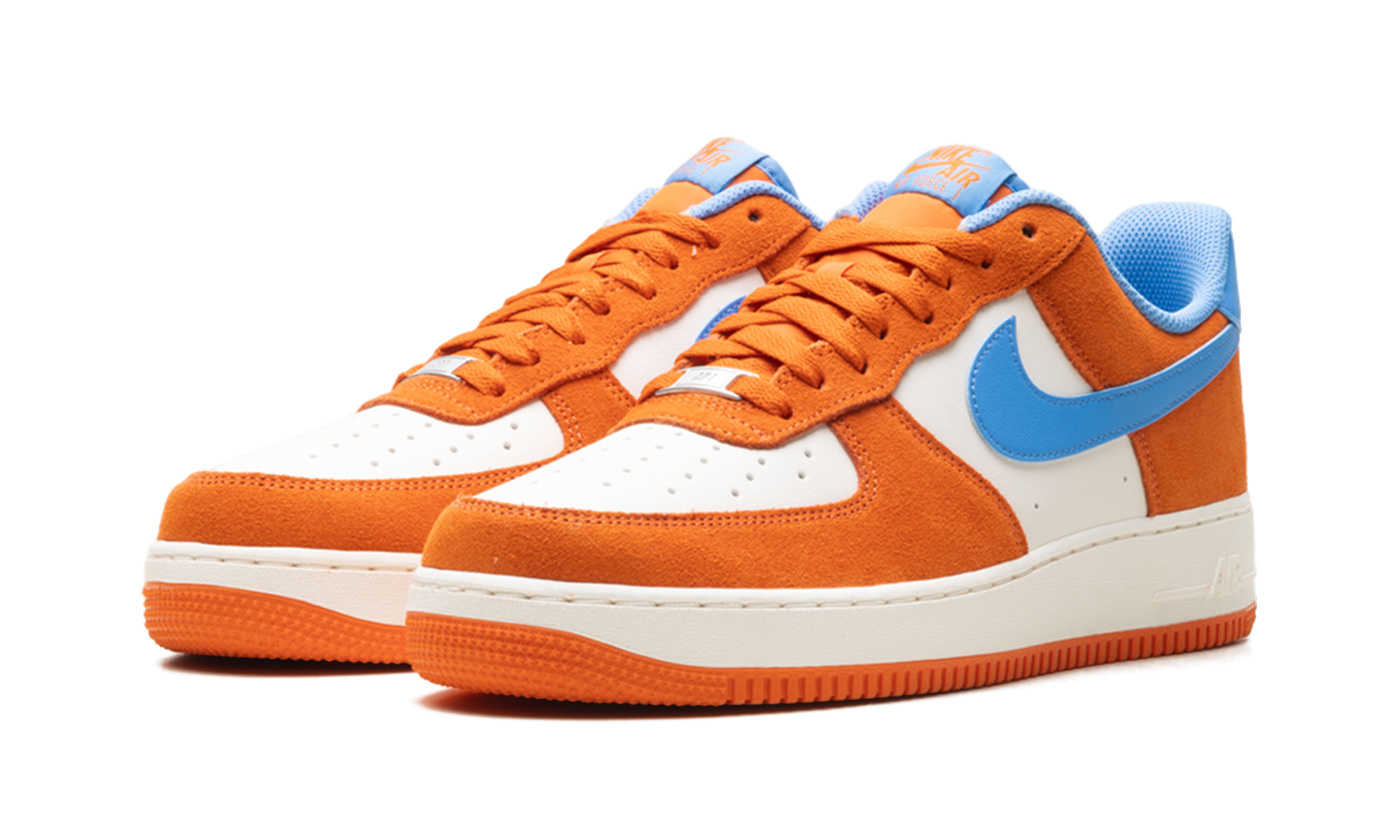 Air Force 1 '07 Lv8 "Safety Orange / University Blue"