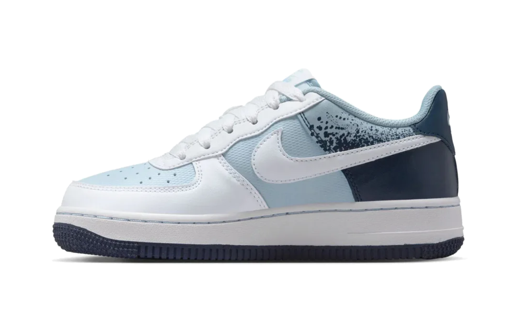 Air Force 1 Low GS "Light Armory Blue Midnight Navy White"