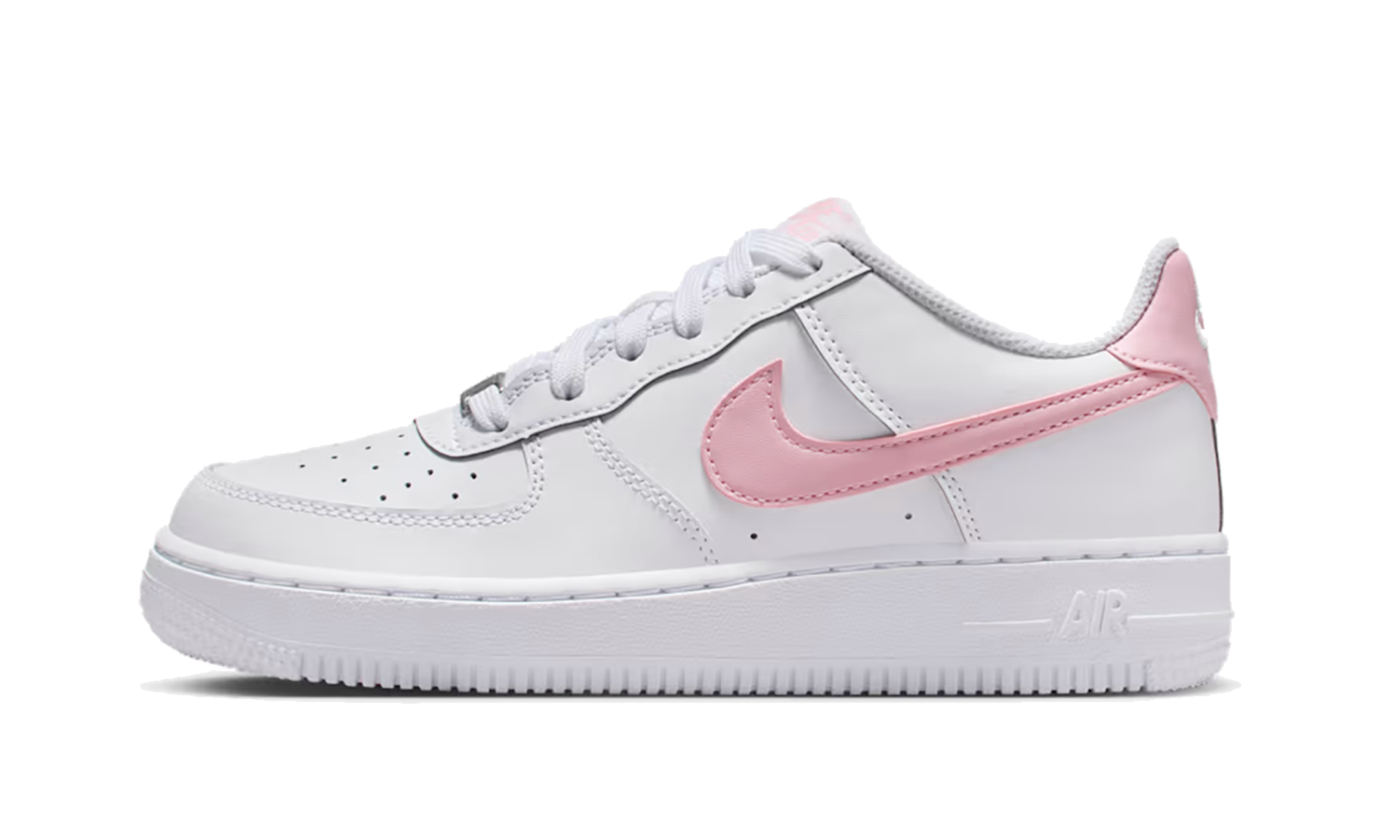 Air Force 1 Low GS "White Medium Soft Pink"
