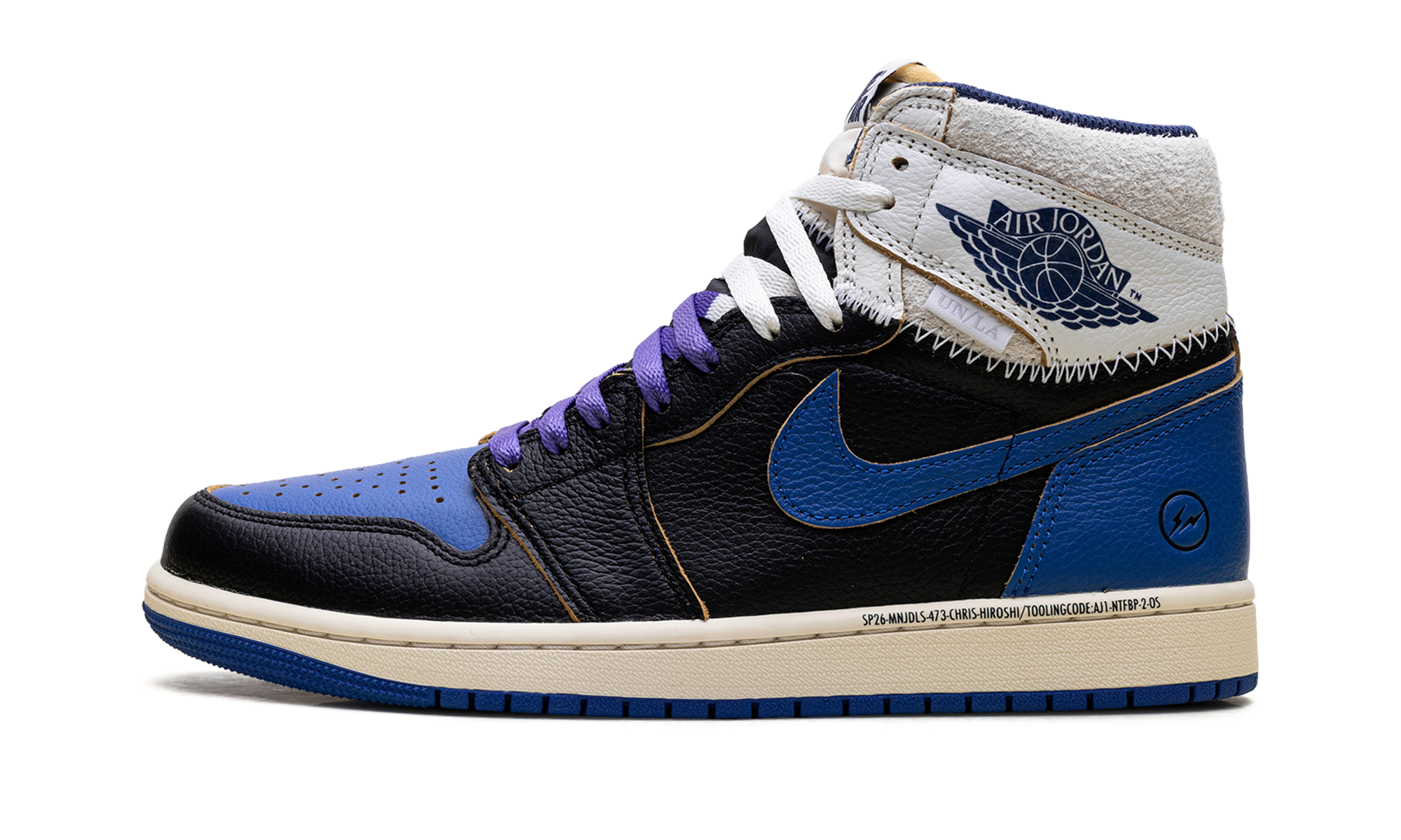 Air Jordan 1 "Fragment Design - Union La - Royal"