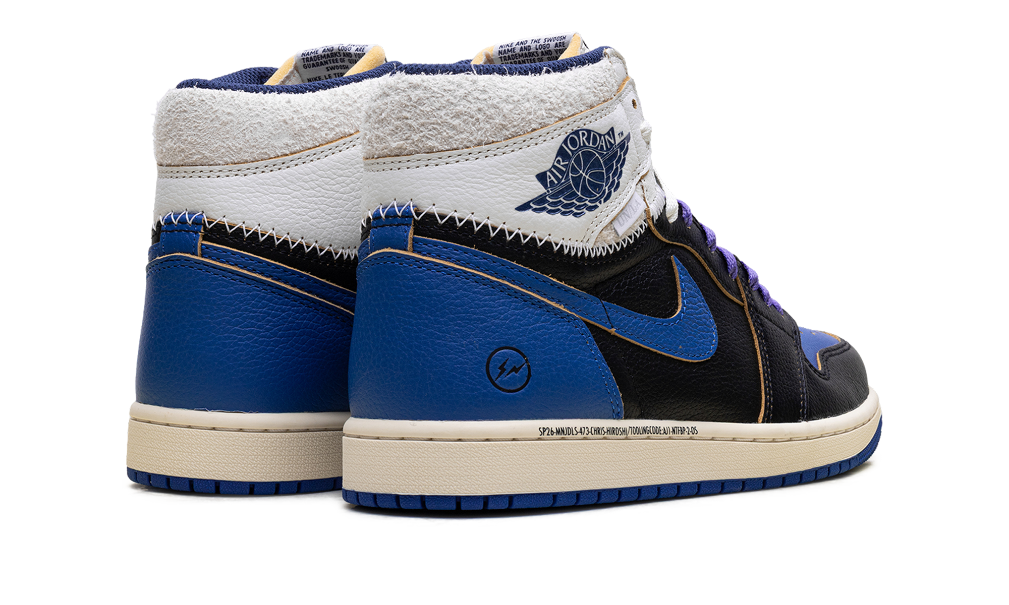 Air Jordan 1 "Fragment Design - Union La - Royal"