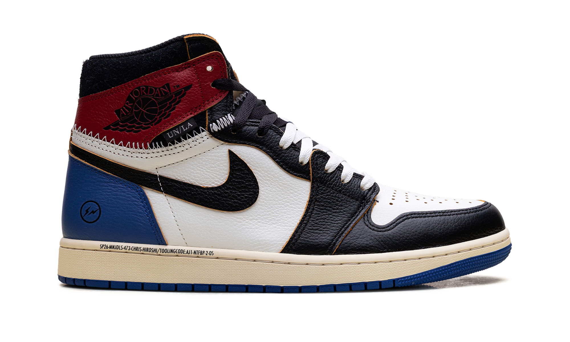 Air Jordan 1 "Fragment Design - Union La - Varsity Red"