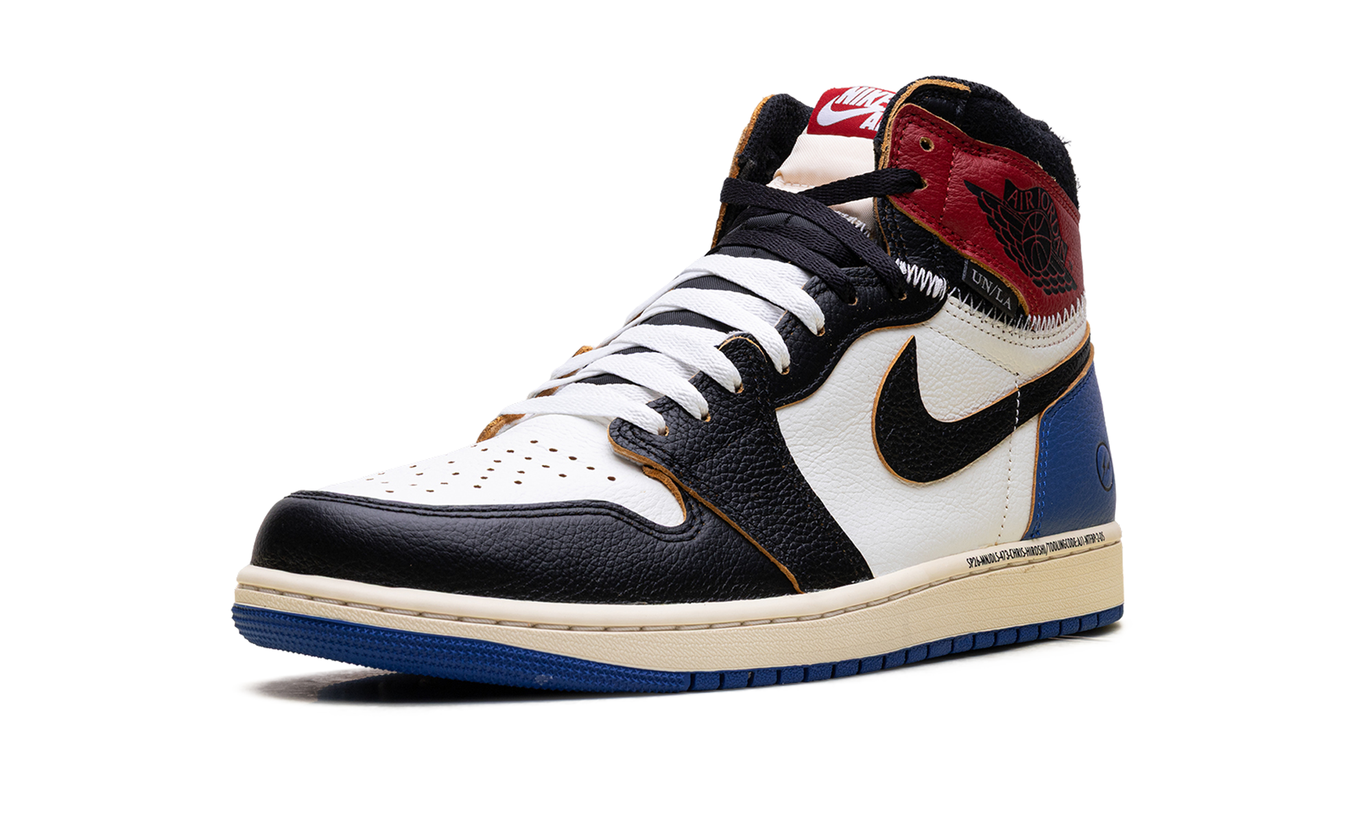 Air Jordan 1 "Fragment Design - Union La - Varsity Red"