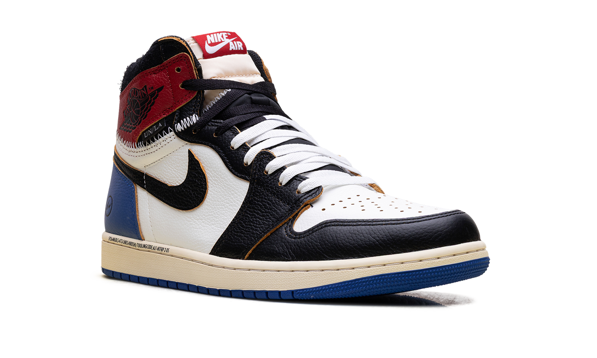 Air Jordan 1 "Fragment Design - Union La - Varsity Red"