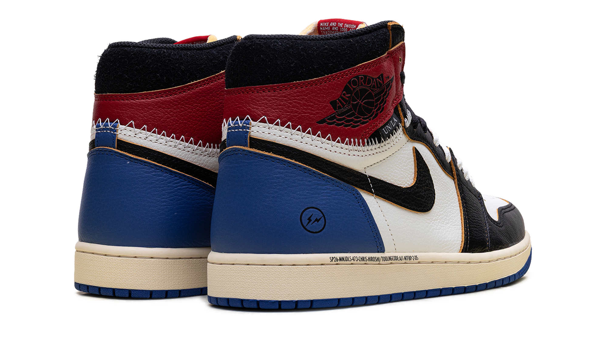 Air Jordan 1 "Fragment Design - Union La - Varsity Red"