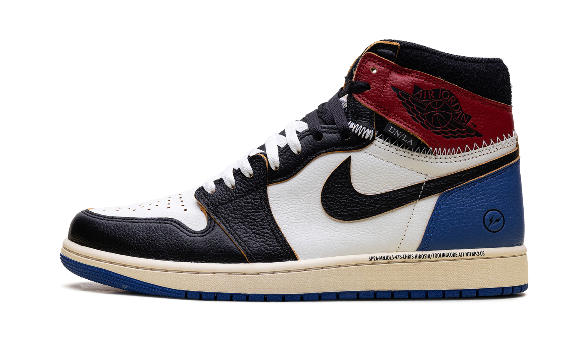 Air Jordan 1 "Fragment Design - Union La - Varsity Red"