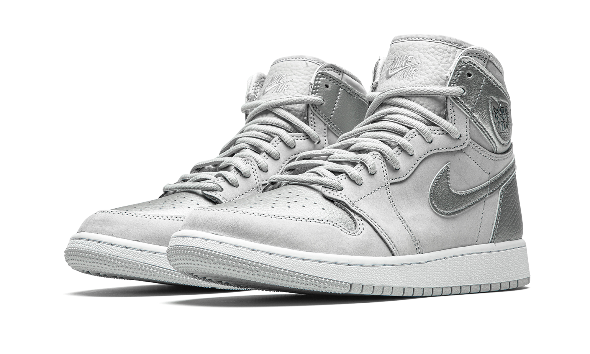 Air Jordan 1 High OG GS "Co.jp - Metallic Silver"