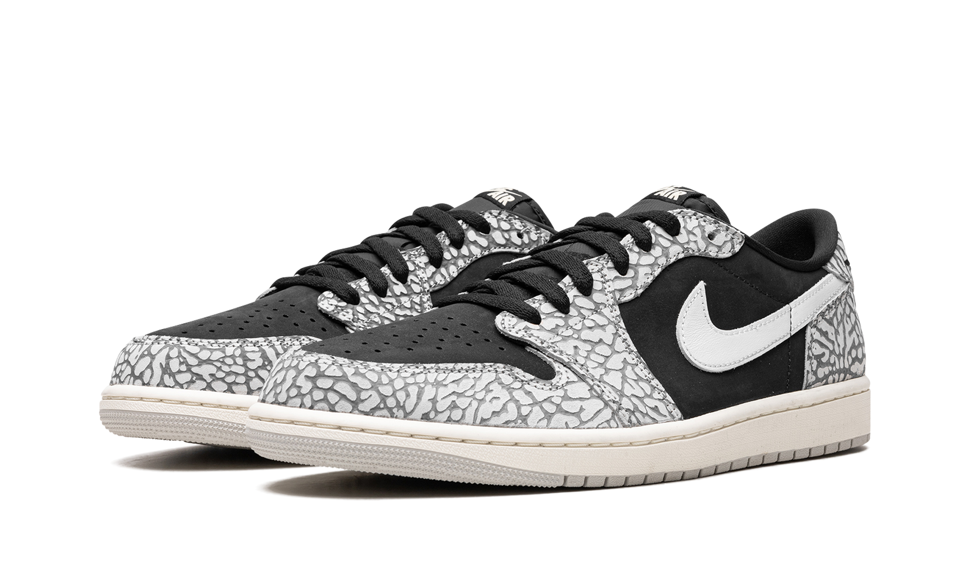 Air Jordan 1 Low "Black Elephant"