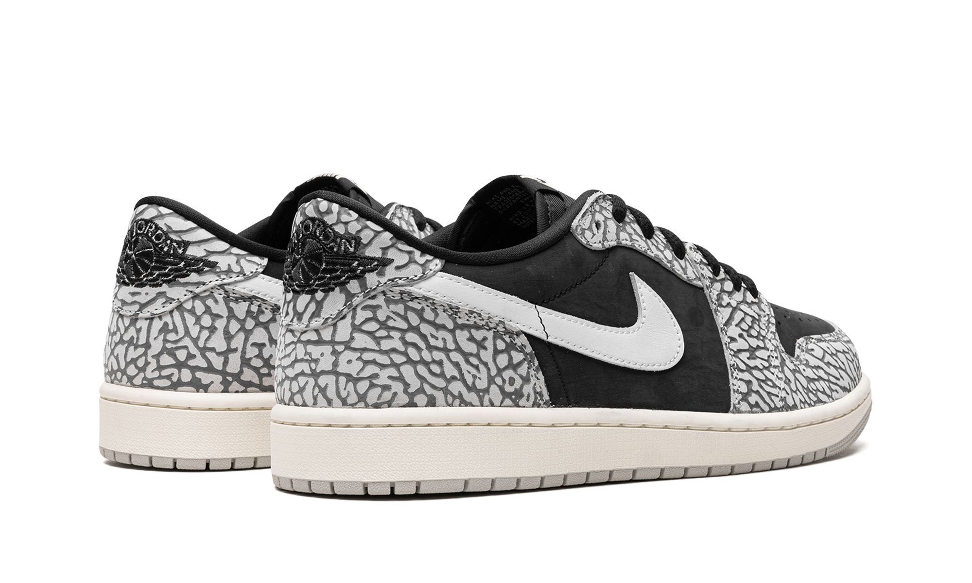 Air Jordan 1 Low "Black Elephant"