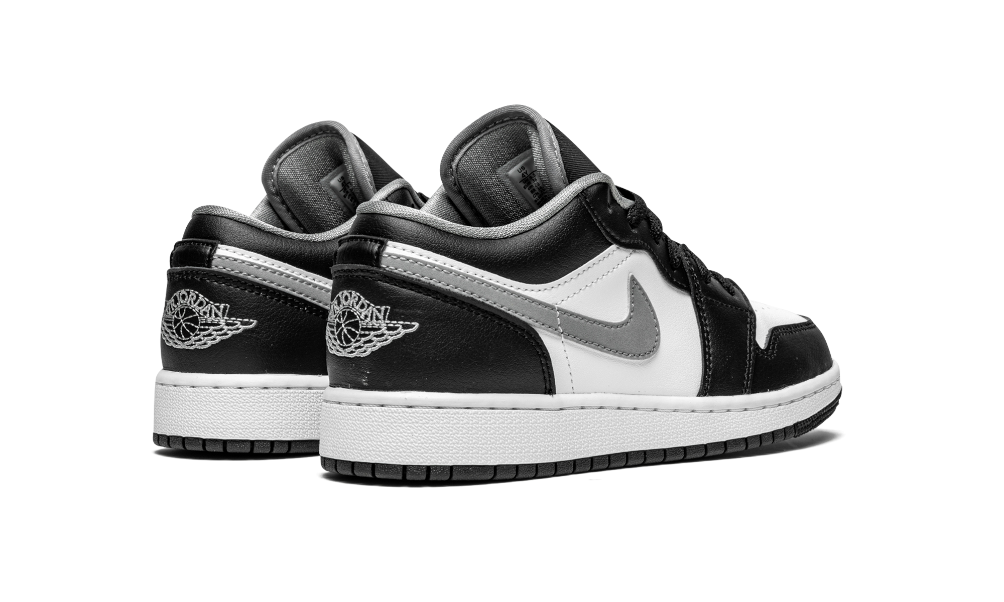 Air Jordan 1 Low GS "Black / Grey / White"