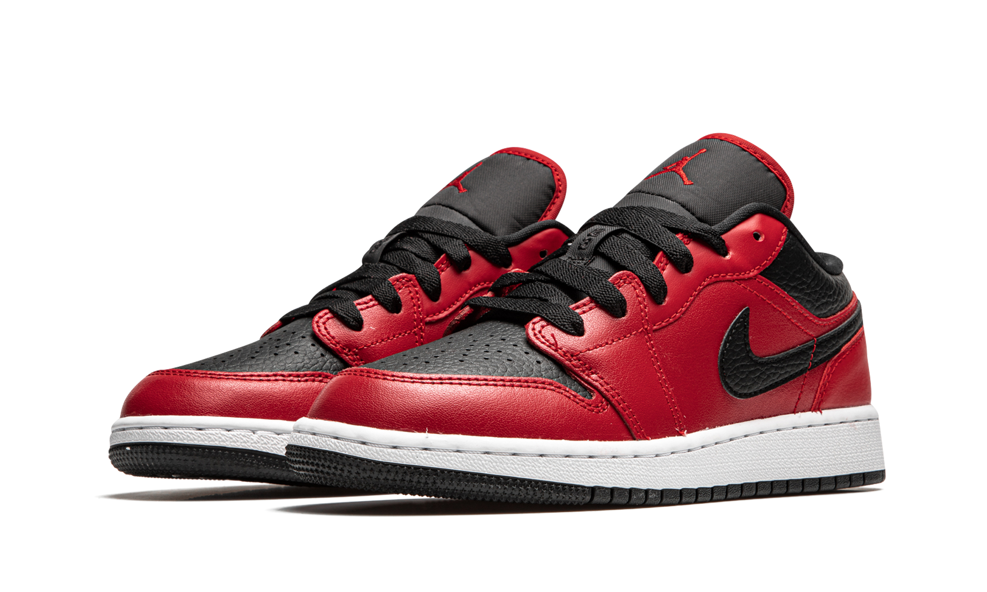 Air Jordan 1 Low GS "Black Pebbled"