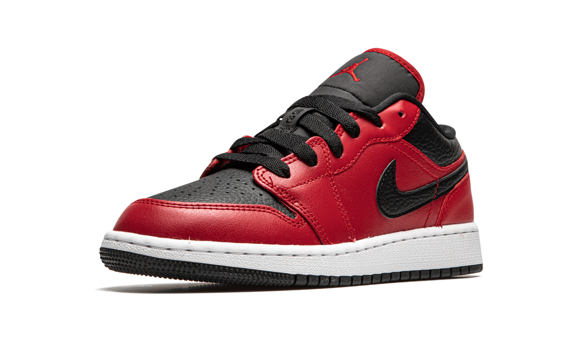 Air Jordan 1 Low GS "Black Pebbled"
