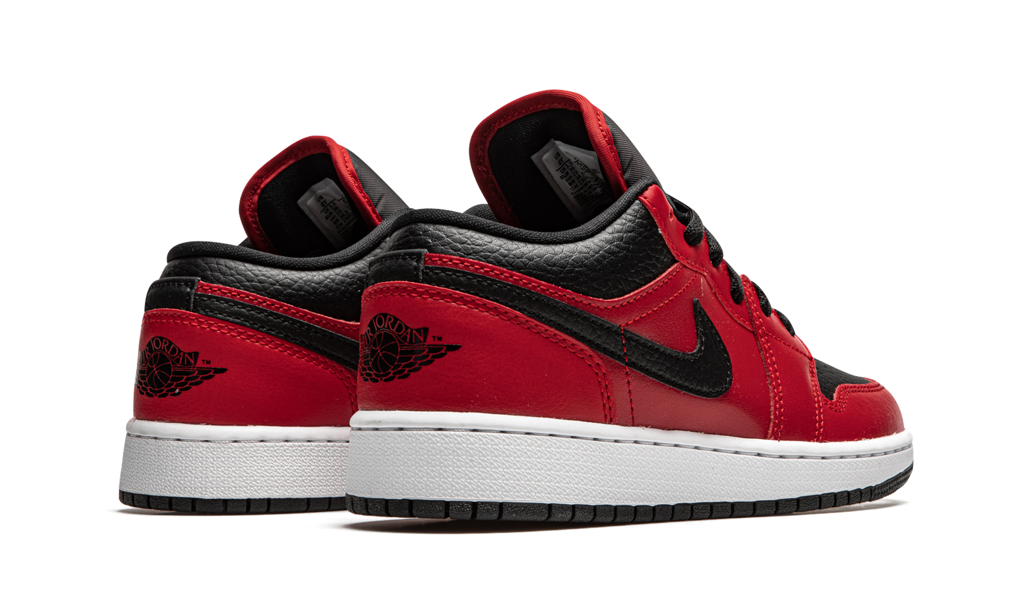 Air Jordan 1 Low GS "Black Pebbled"