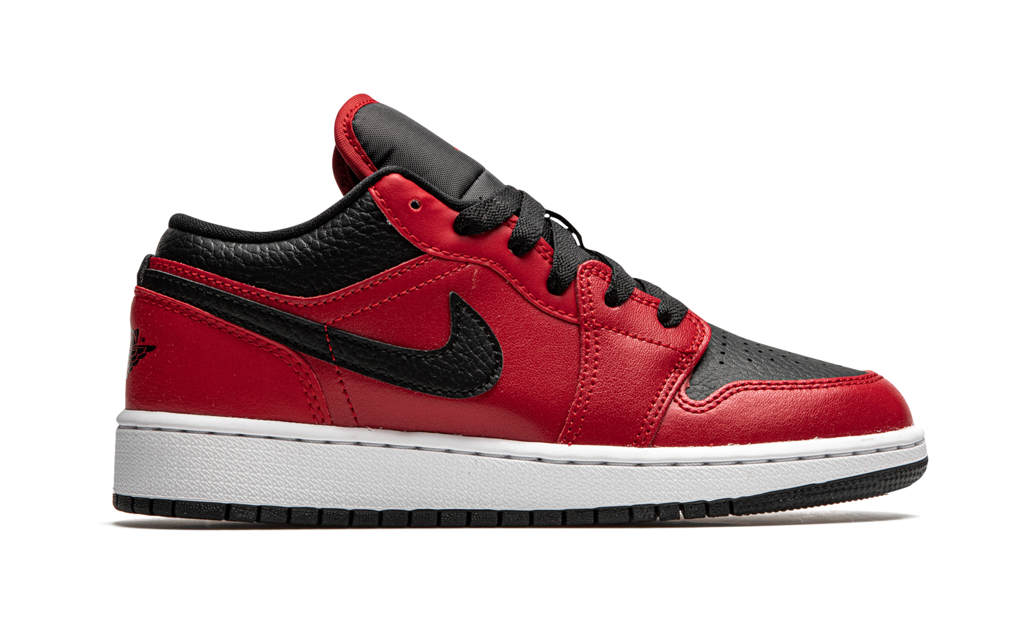 Air Jordan 1 Low GS "Black Pebbled"