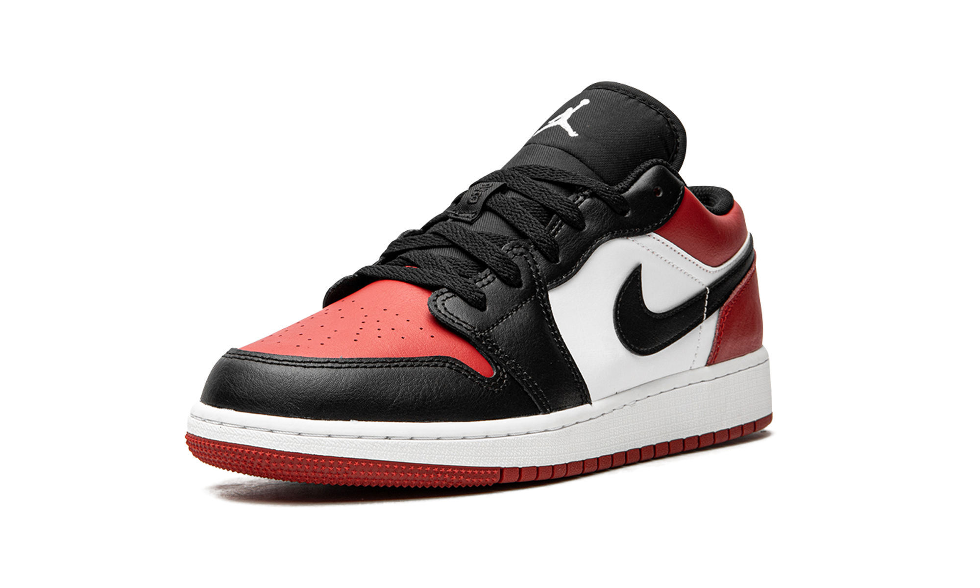 Air Jordan 1 Low GS "Bred Toe"