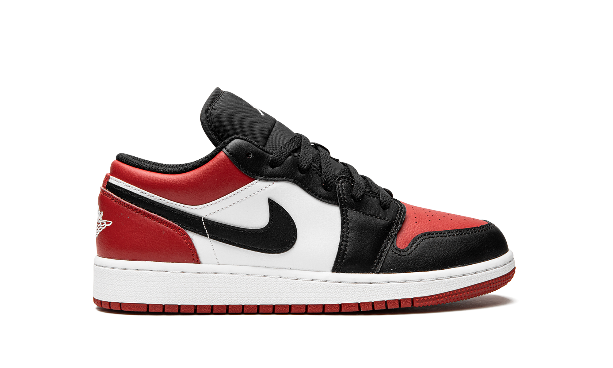 Air Jordan 1 Low GS "Bred Toe"