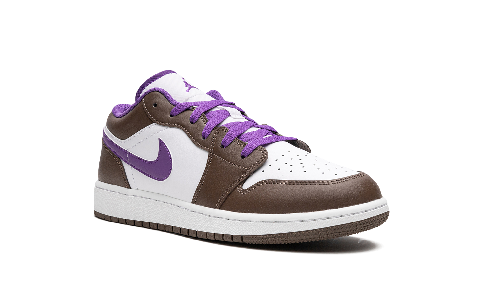 Air Jordan 1 Low GS "Palomino / Wild Berry"
