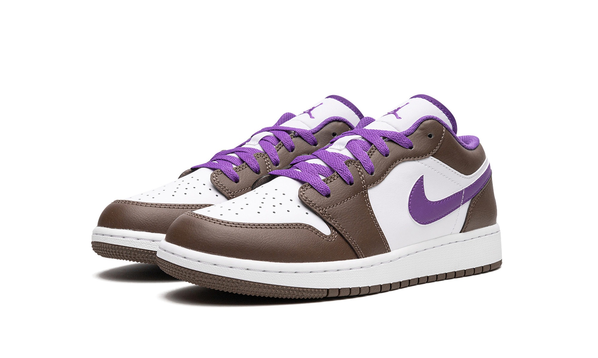 Air Jordan 1 Low GS "Palomino / Wild Berry"
