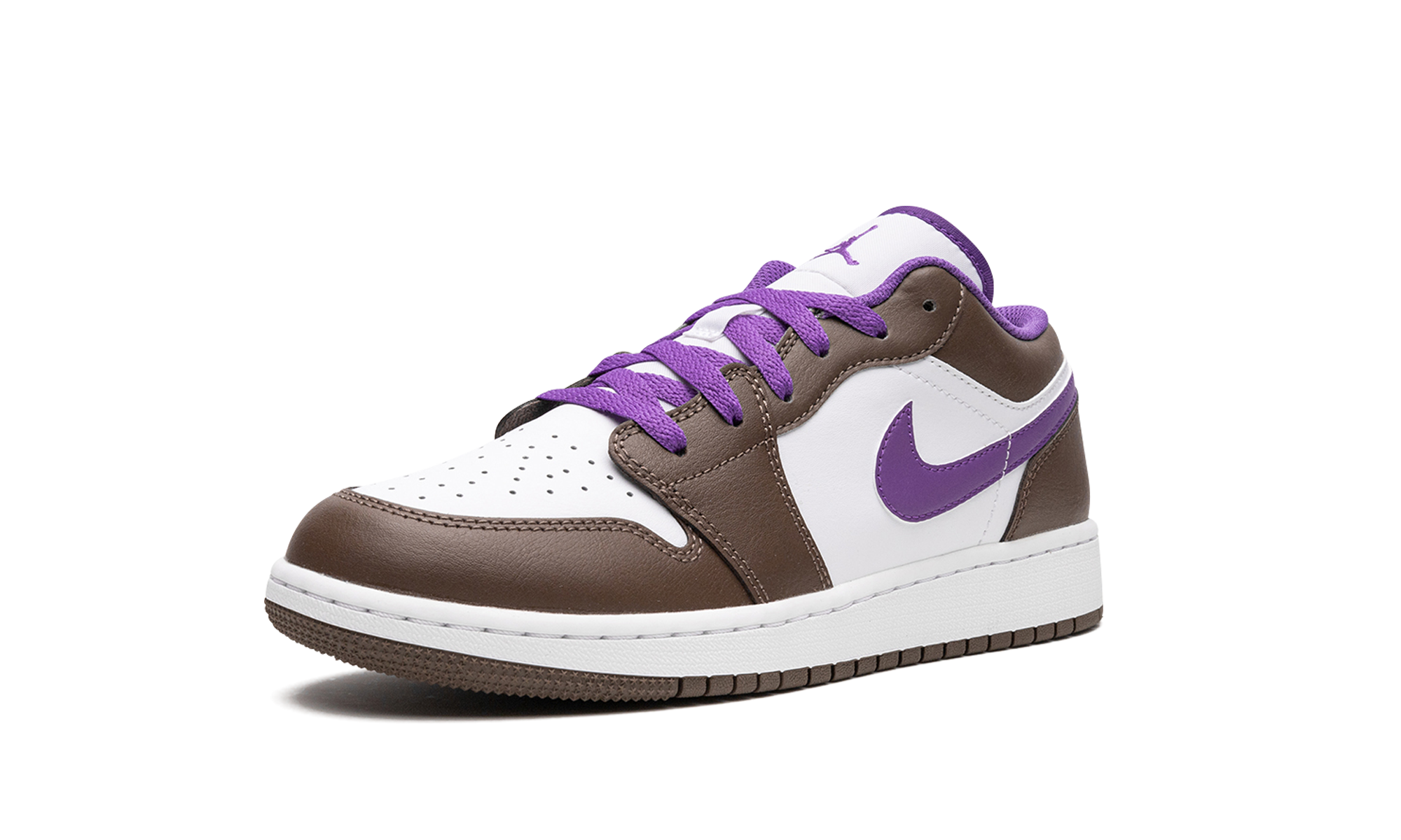 Air Jordan 1 Low GS "Palomino / Wild Berry"