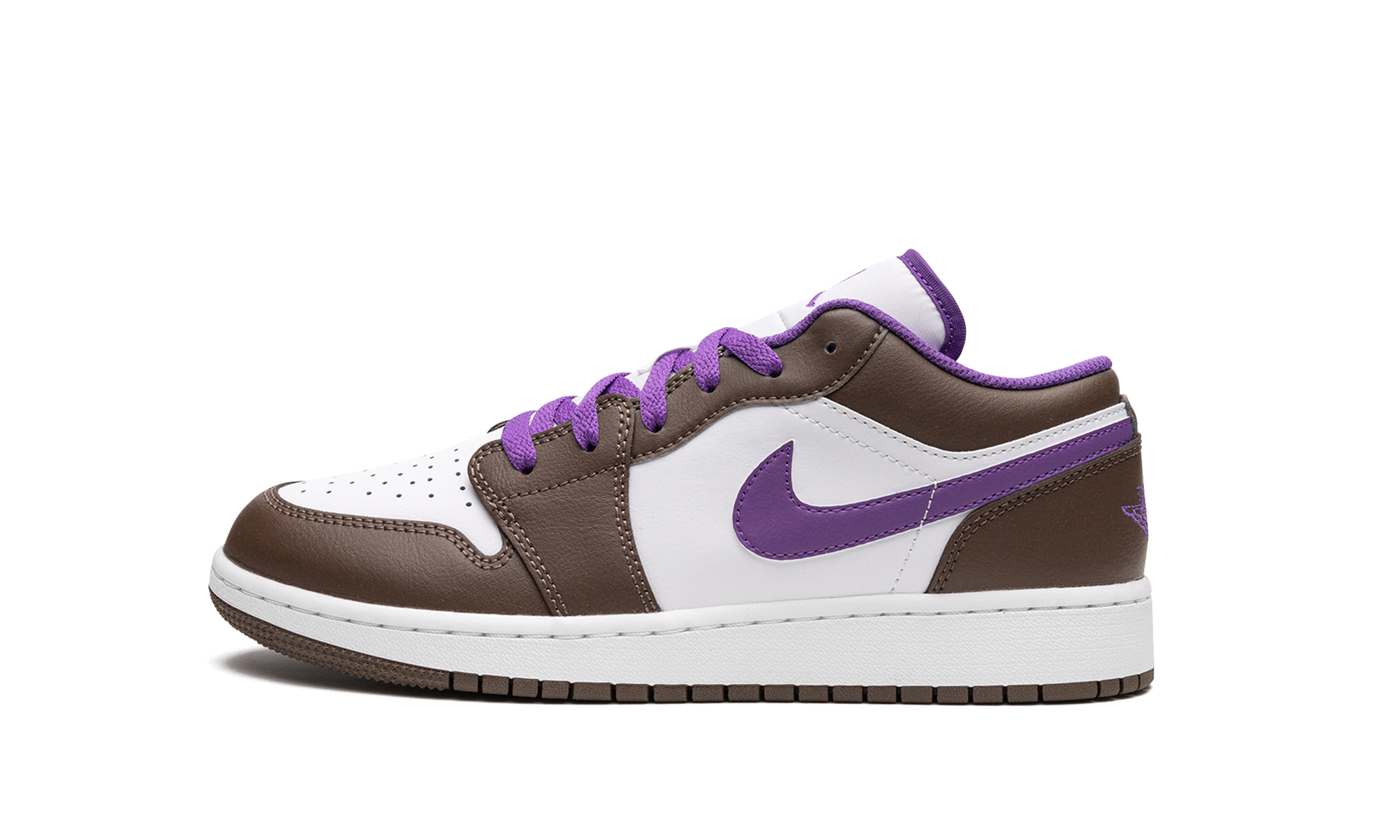 Air Jordan 1 Low GS "Palomino / Wild Berry"