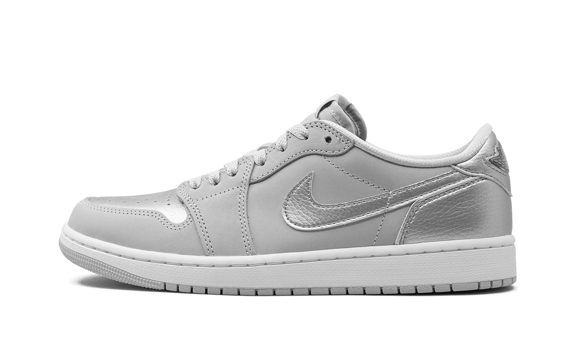 Air Jordan 1 Low "Metallic Silver"