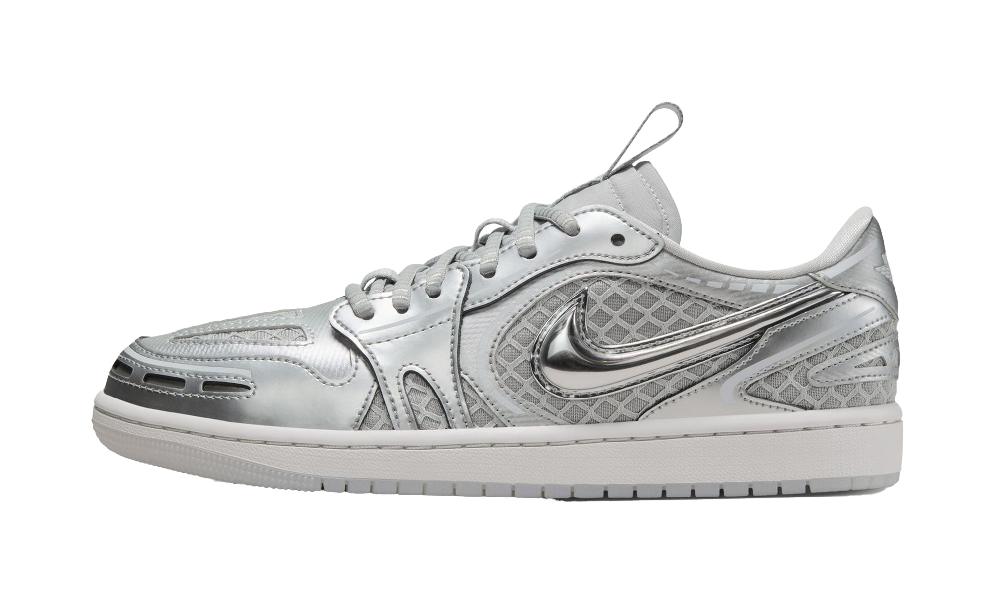 Air Jordan 1 Low Method Of Make V3 Women "Metallic Silver"