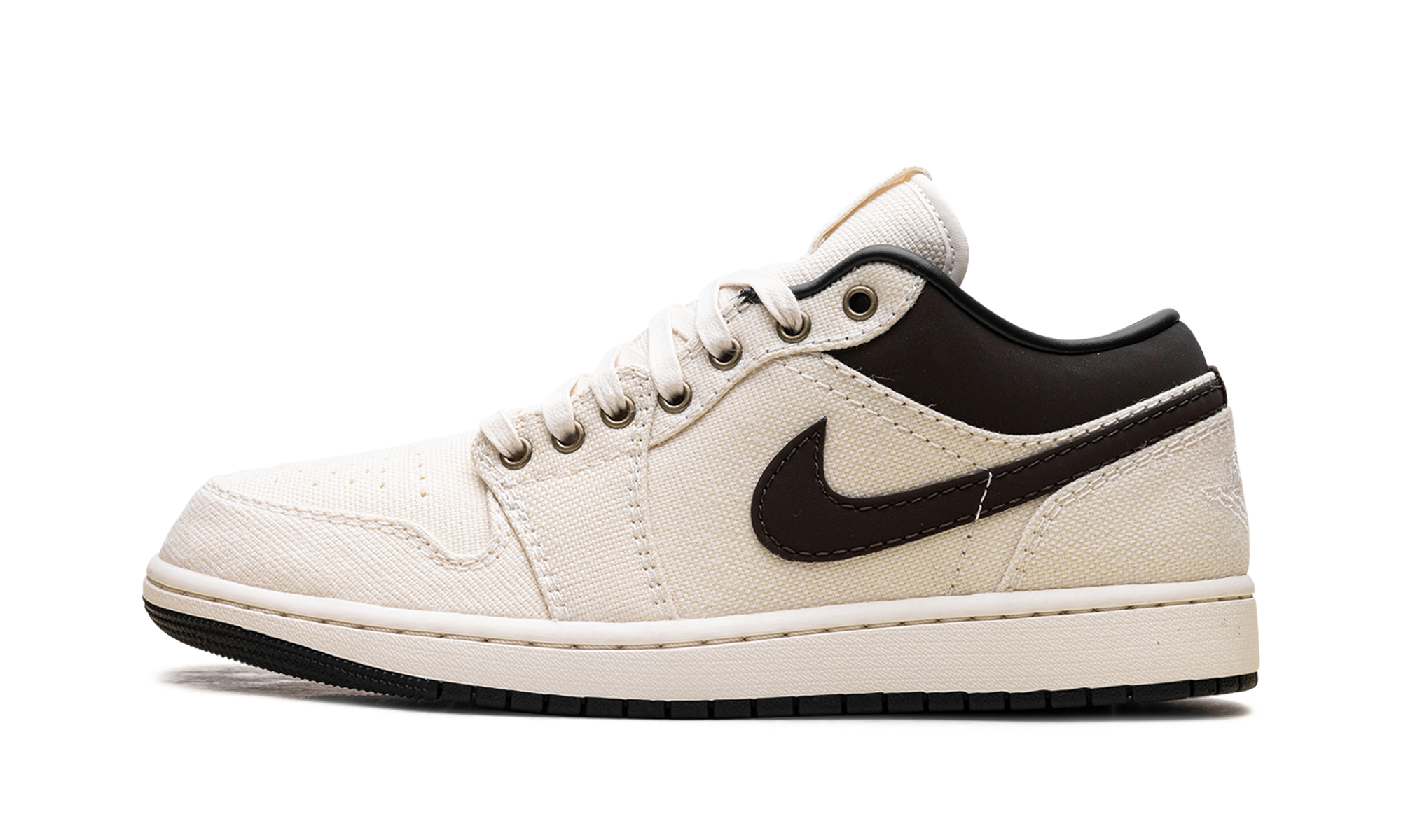 Air Jordan 1 Low Premium "Pale Ivory Baroque Brown"