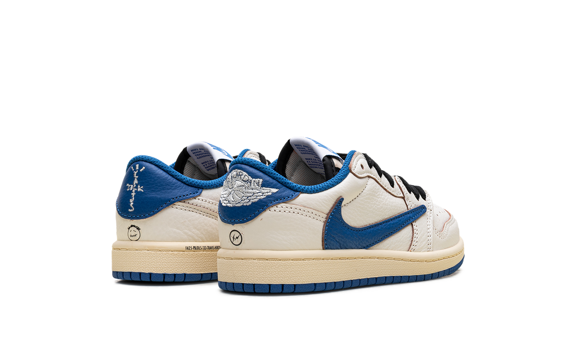 Air Jordan 1 Low Ps "Travis Scott - Fragment - Sail"