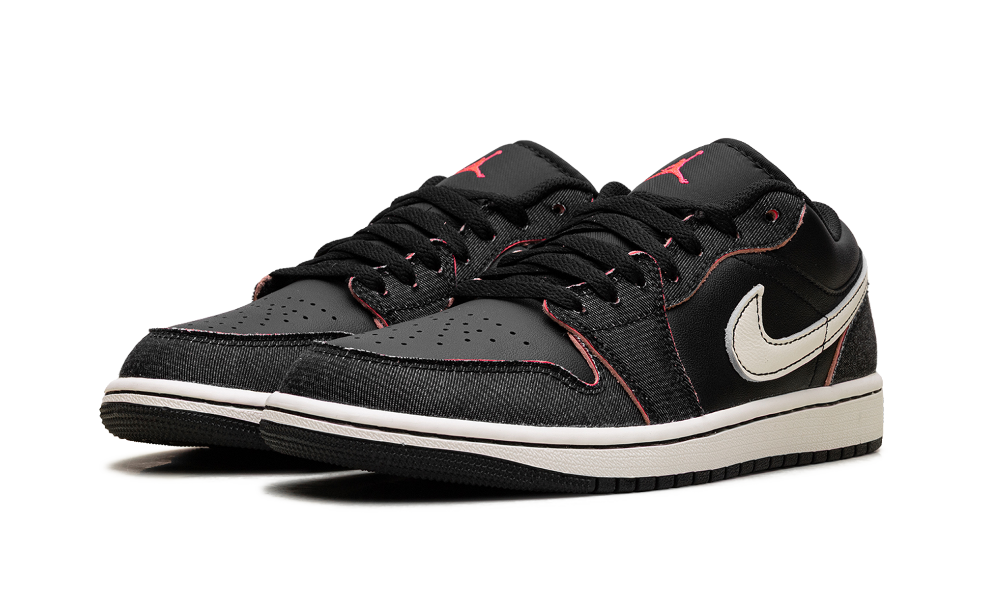 Air Jordan 1 Low Se "Black/black/racer Pink/pale Ivory"