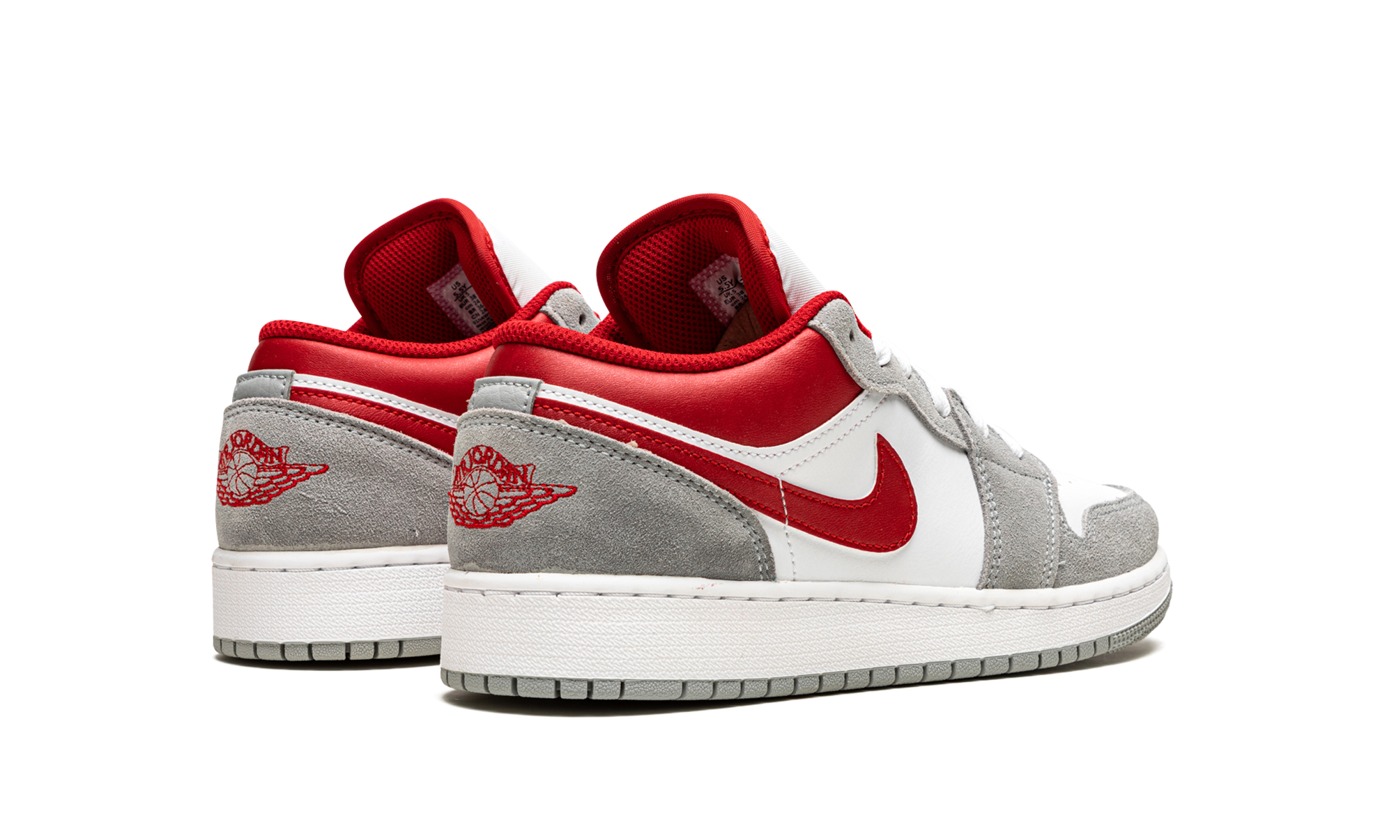 Air Jordan 1 Low Se GS "Smoke Grey Gym Red"