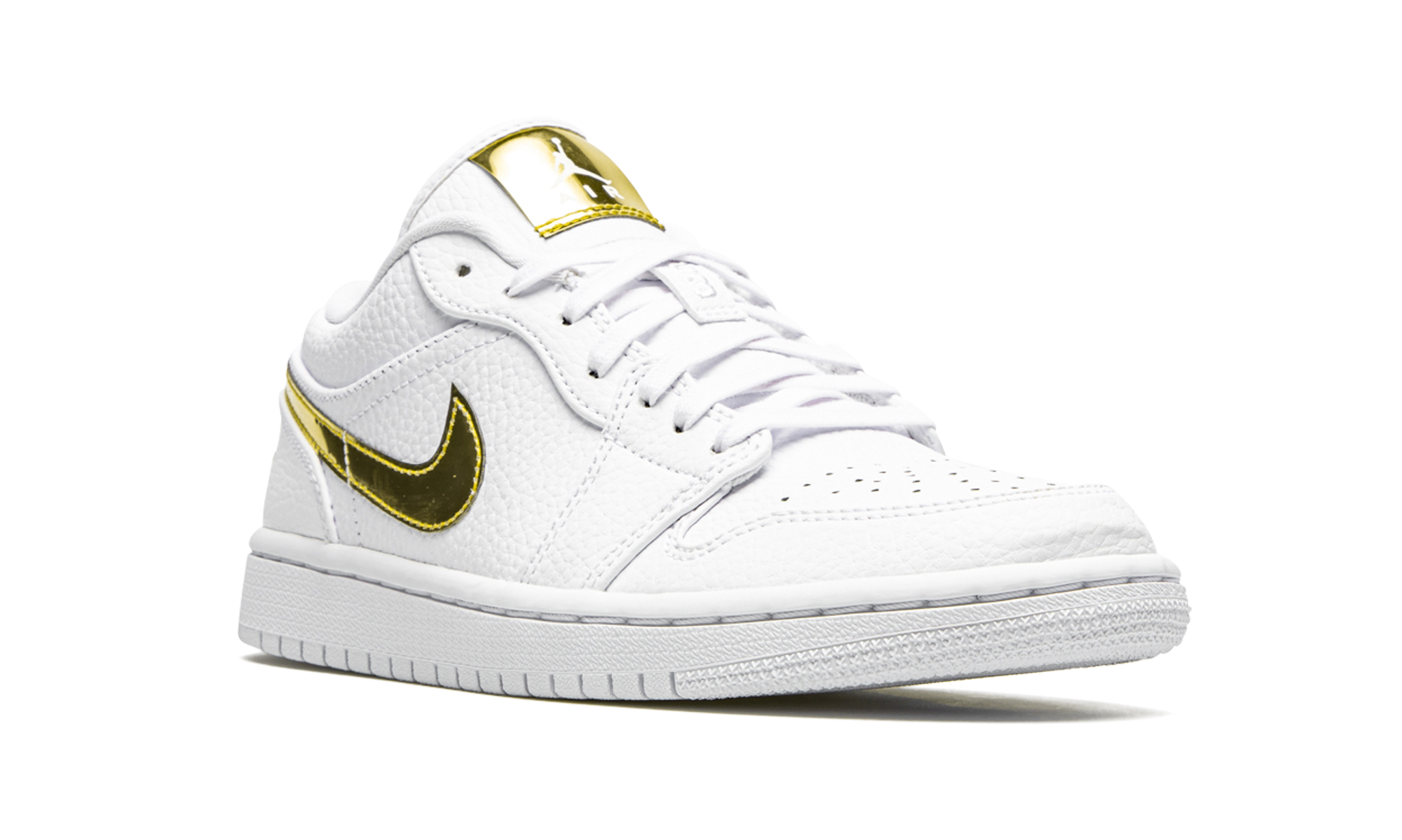 Air Jordan 1 Low Se Women "White Metallic Gold"