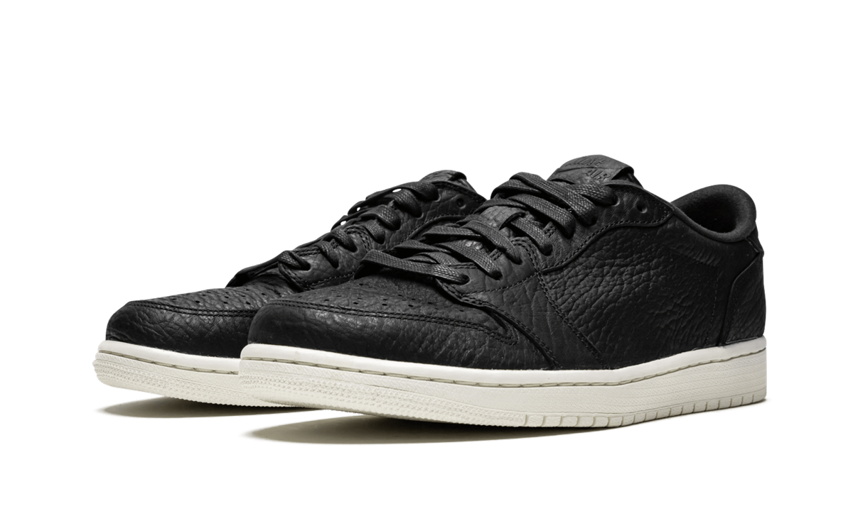 Air Jordan 1 Low Swooshless "Black"