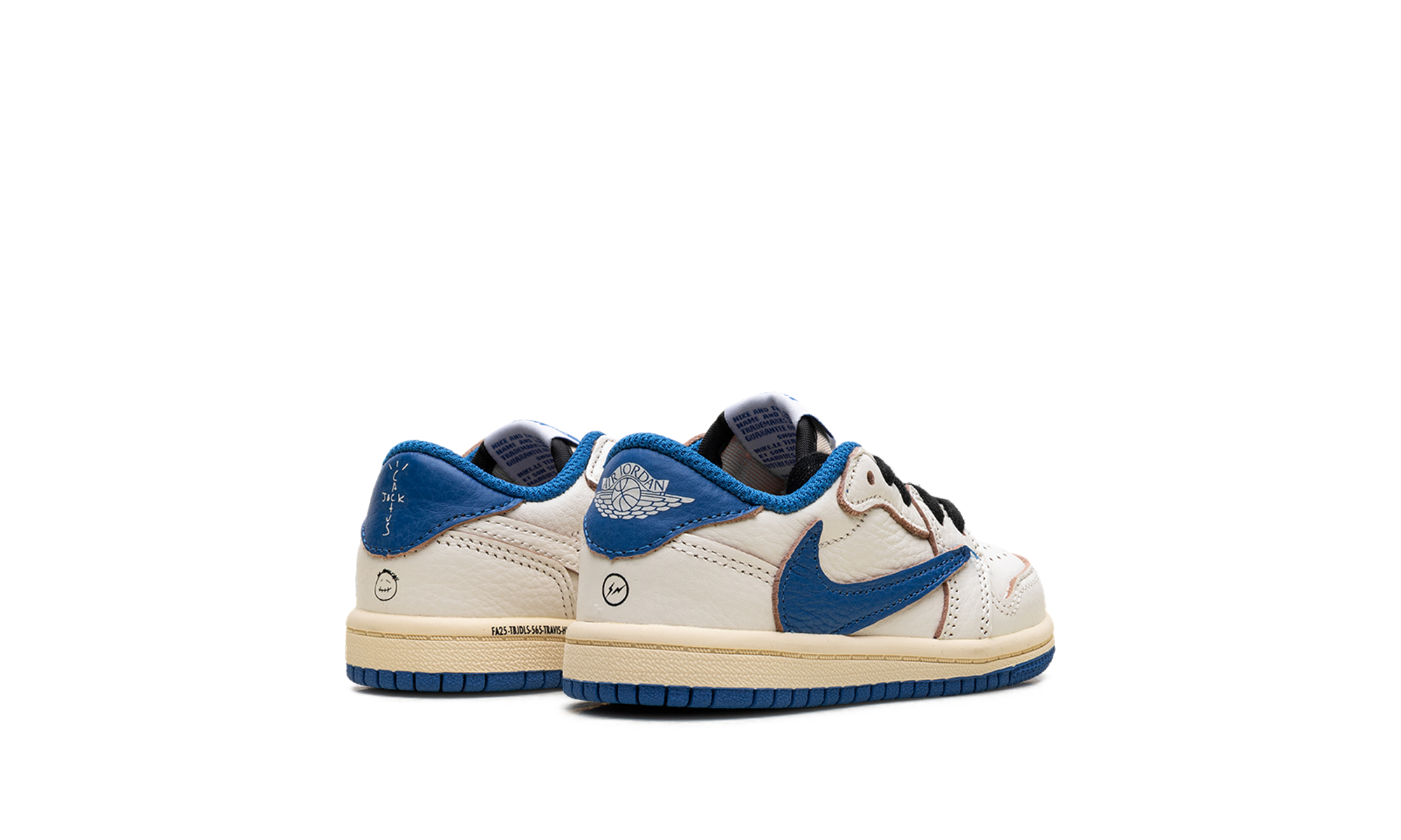 Air Jordan 1 Low Td "Travis Scott - Fragment - Sail"