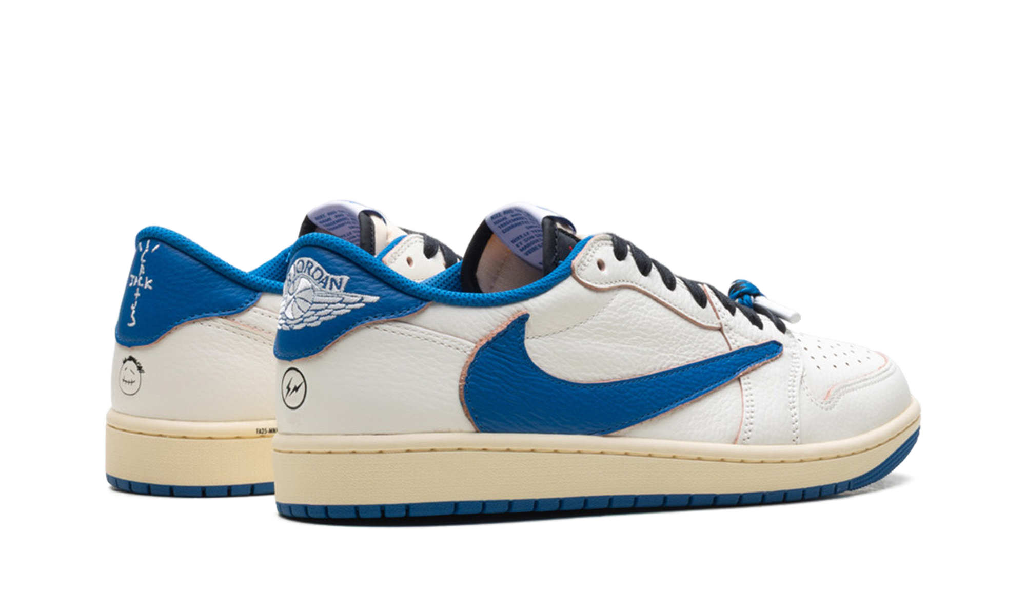 Air Jordan 1 Low "Travis Scott - Fragment - Sail"