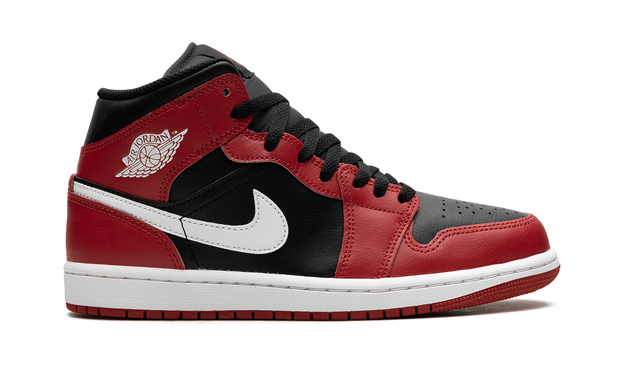 Air Jordan 1 Mid (2024) "Gym Red Black White"